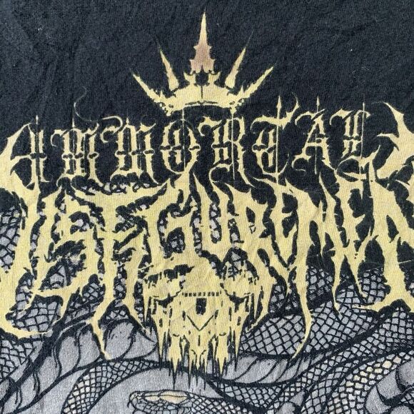 Visceral Disgorge Cattle Decapitation Men "Death Atlas" Death Metal Band Black L - Picture 4 of 9